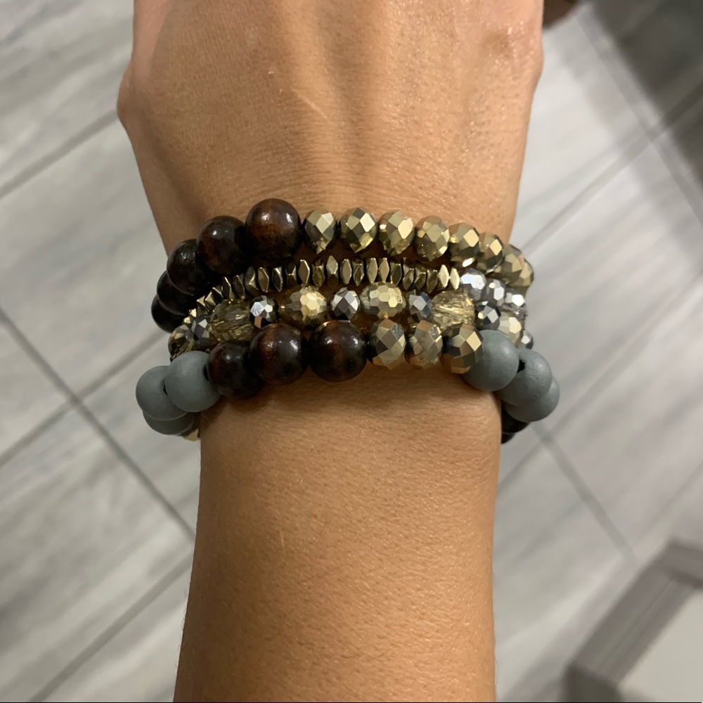 Four-piece bracelet stack - Picture 3 of 4